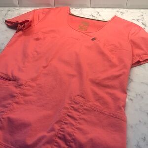 Healing Hands Scrub Top 🧡